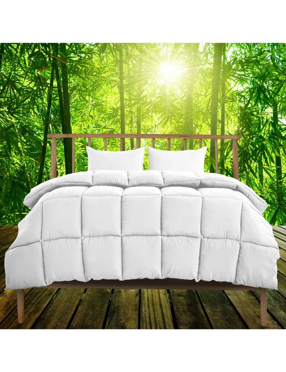 Royal Comfort 350GSM Bamboo Quilt, hi-res image number null