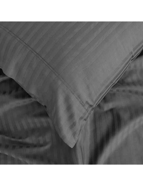 Royal Comfort 1200 Thread Count Damask Stripe Cotton Blend Sheet Set, hi-res image number null