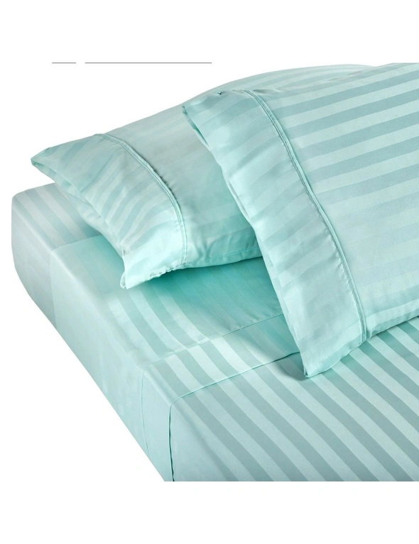 Royal Comfort 1200TC Damask Stripe Cotton Blend Sheet Set, hi-res image number null