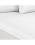 Royal Comfort 1500 TC Cotton Rich Fitted sheet 3 PC Set Queen-White, hi-res