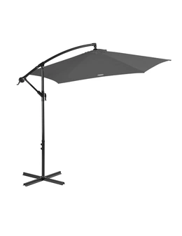 Milano Outdoor 3 Metre Cantilever Umbrella With Bonus Cover