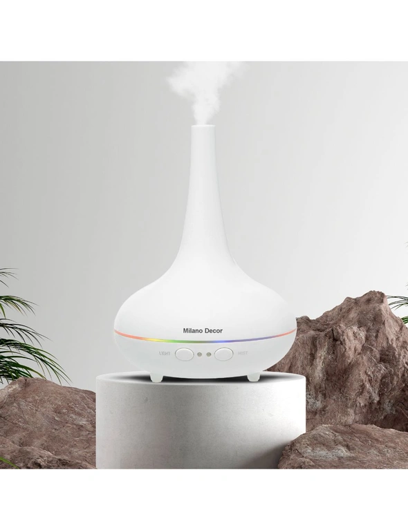Milano Ultrasonic Diffuser With 3 Essential Oils, hi-res image number null