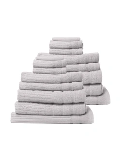 Royal Comfort Eden Egyptian Cotton 600 GSM 16 Piece Towel Pack