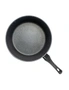 StoneChef 2 Pce Set 24cm Casserole Pan + 20cm Saucepan Set Lid Black Grey Handle, hi-res