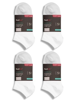 Footlab Womens 20 Pack Socks Essential Liner