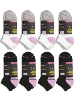 Footlab Womens 40 Pack Socks Sports Low Cut