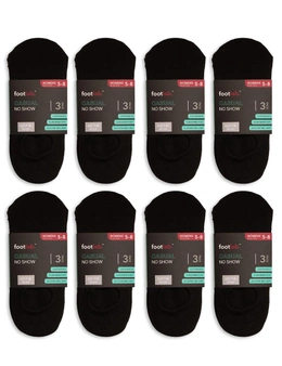 Footlab Womens 24 Pack Socks Casual No Show - Cushioned