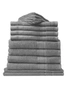Royal Comfort 14 Piece Towel Set Mirage 100% Cotton Luxury Plush - White, hi-res
