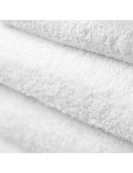 Royal Comfort 20 Piece Towel Set Regency 100% Cotton Luxury Plush - White