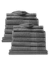 Royal Comfort 20 Piece Towel Set Regency 100% Cotton Luxury Plush - White, hi-res