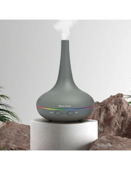 2 x Milano Decor Ultrasonic Aroma Diffusers Humidifier + 6 Diffuser Oils Set