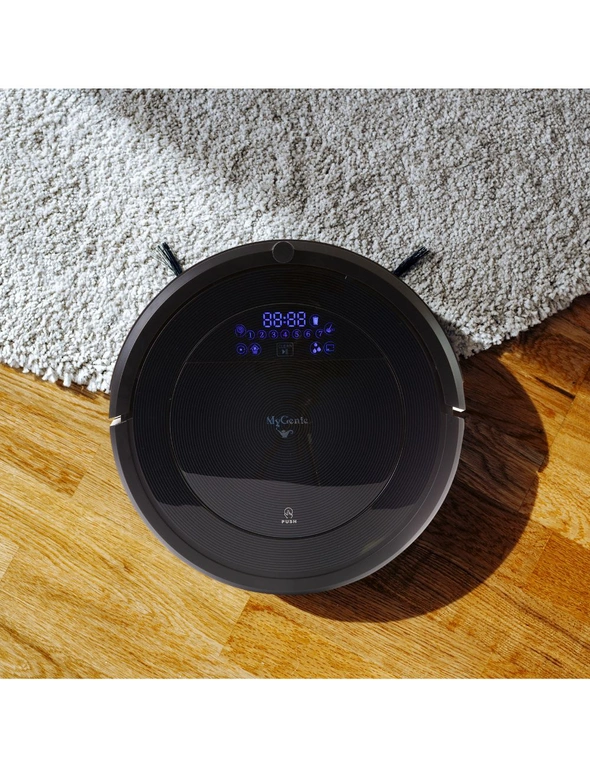 MyGenie ZX1000 Robotic Vacuum Cleaner with Bonus Aroma Diffuser with 3 Oils, hi-res image number null