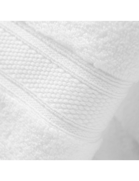 Royal Comfort Towel Set 100% Cotton Zero Twist Luxury Plush - White, hi-res image number null
