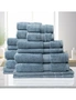 Royal Comfort Towel Set 100% Cotton Zero Twist Luxury Plush - White, hi-res