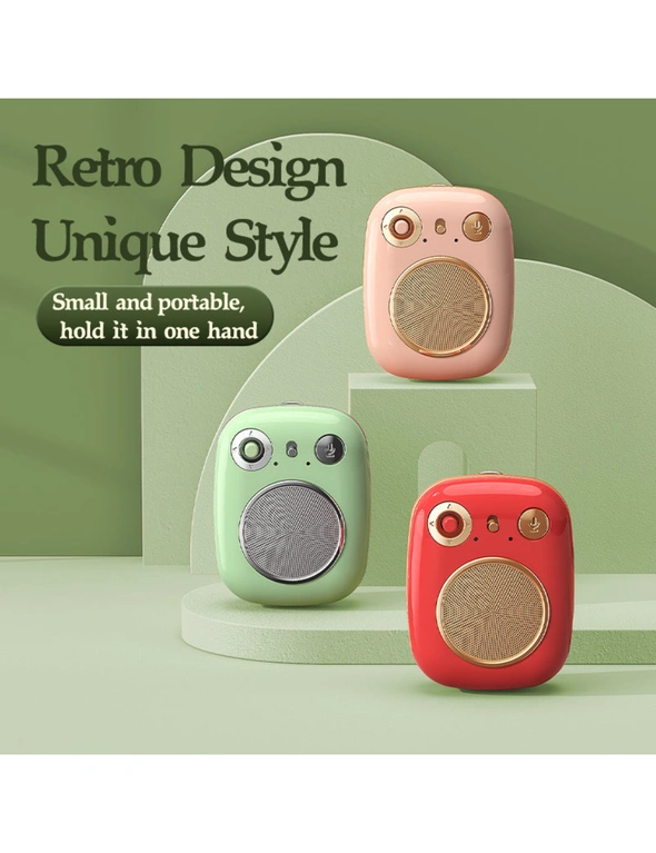 REMAX Retro Style Portable Mini Bluetooth Speaker, hi-res image number null