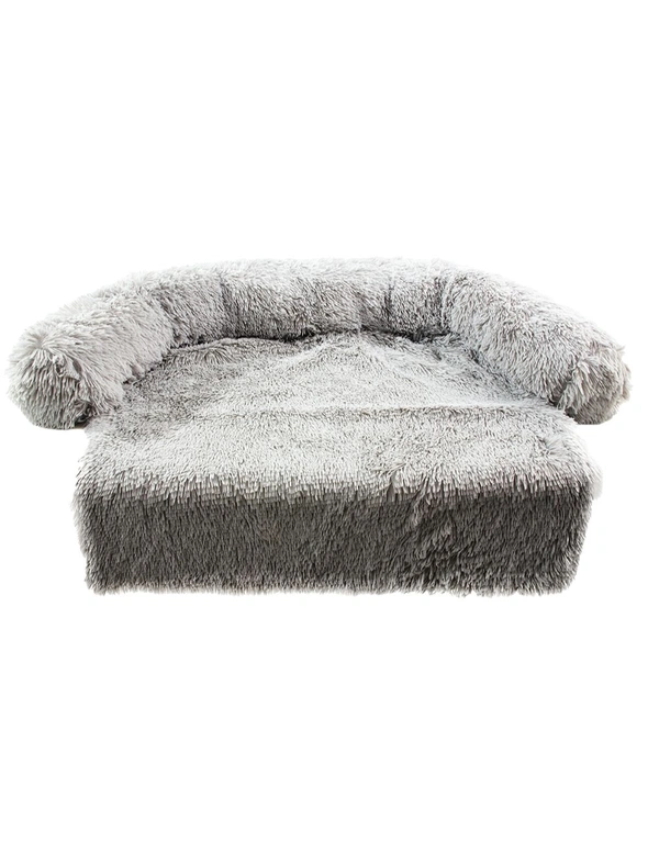 Furbulous Large Pet Protector Dog Sofa Cover in Light Grey - Large - 92cm x 80cm, hi-res image number null