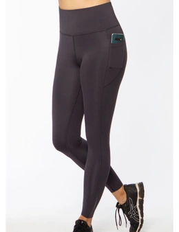 Tommy Hilfiger Size XS Womens High Rise Full Length Sport Legging w/Pocket  Navy