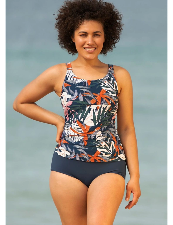 LaSculpte Women's Chlorine Resistant Bikini Bottom Full Brief, hi-res image number null