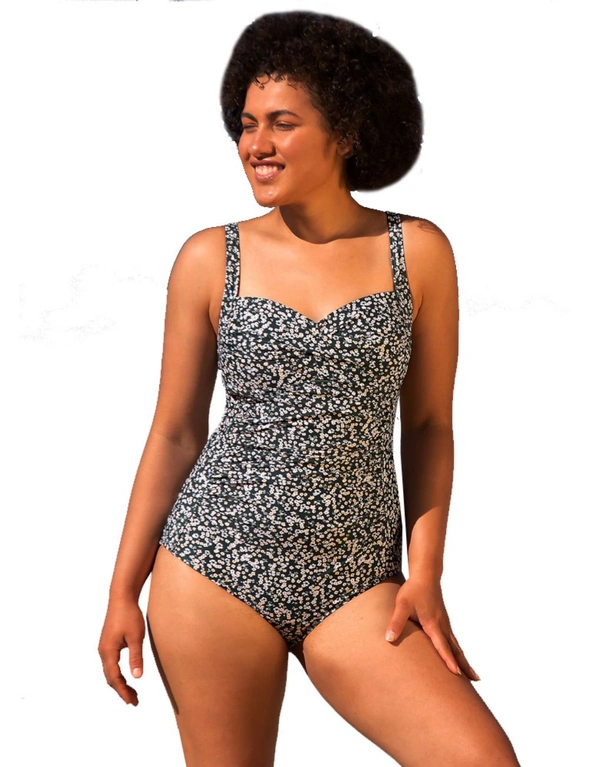 LaSculpte Women's Tummy Control One Piece, hi-res image number null