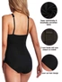 LaSculpte Women's Microfiber Seamless Bodysuit, hi-res