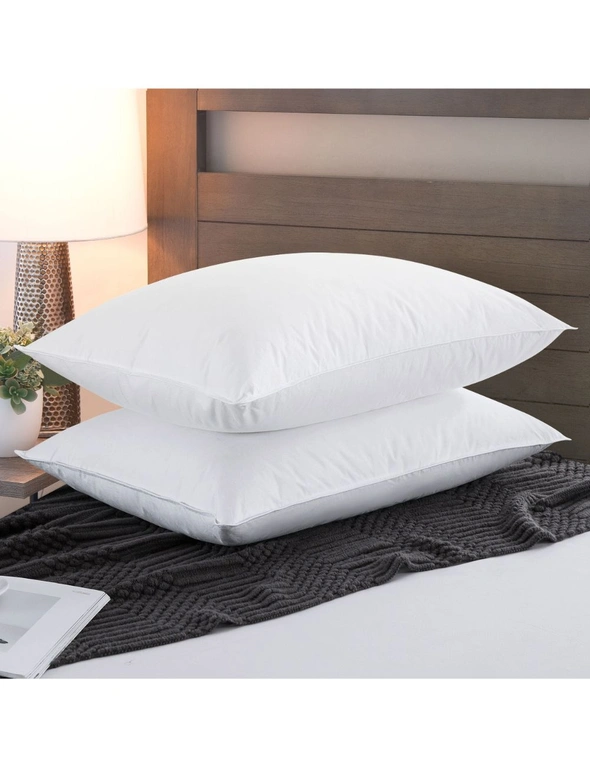 Bedding N Bath Super Soft Premium Luxury1100 GSM Pillow – White, hi-res image number null
