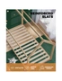 Oikiture Wooden Bed Frame Single Wood Mattress Base Pine Timber Platform, hi-res