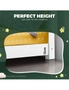 Oikiture Kids Bed Frame Single Wooden Bedframe Mattress Base Timber Platform, hi-res
