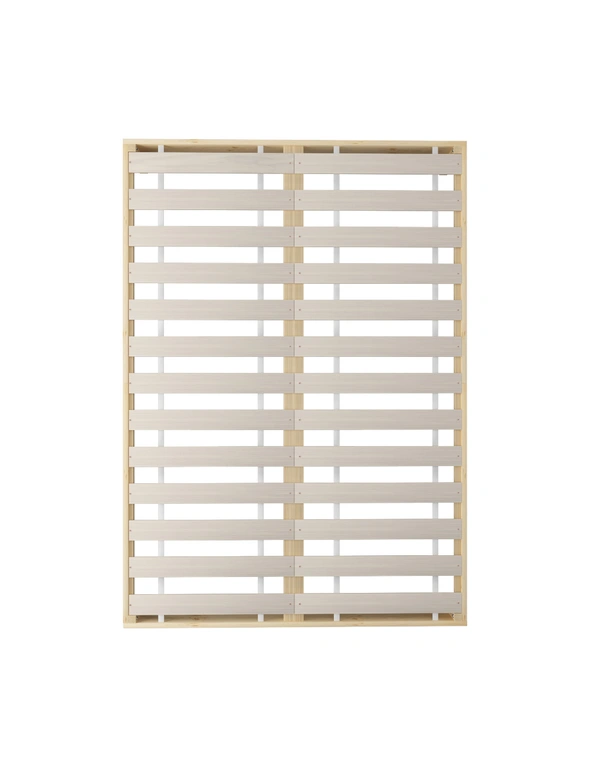 Oikiture Bed Frame King Size Wooden Timber Bed Frame Wood Mattress Base Platform, hi-res image number null