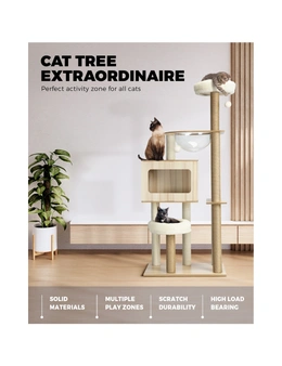 Alopet Cat Tree Tower Scratching Post Scratcher Cats Condo House Bed Furniture