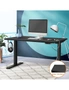 Oikiture Standing Desk Board Adjustable Sit Stand Desk Top Computer Table Black, hi-res