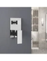 Chrome Wall Shower Mixer Hot Cold Tap Basin Vanity Sink Brass Bath Valve DIY, hi-res