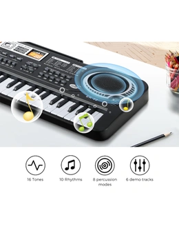 Mazam 61 Keys Piano Keyboard Electronic Electric Musical Toy Gift w/ Microphone