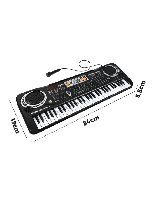 Mazam 61 Keys Piano Keyboard Electronic Electric Musical Toy Gift w/ Microphone, hi-res image number null