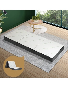 Bedra Folding Foam Mattress Sofa Bed Trifold Sleeping Mat Camping Cushion Single