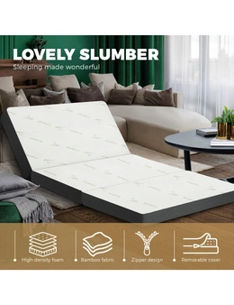 Bedra Folding Foam Mattress Sofa Bed Trifold Sleeping Mat Camping Cushion Double