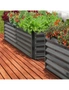 Livsip Garden Raised Bed Vegetable Planter Kit Galvanised Steel 240x80x45CM, hi-res
