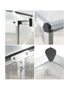 Livsip Greenhouse Aluminium Green House Shed Polycarbonate Walk in 1.9x1.9M, hi-res