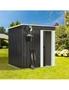 Livsip Garden Shed Outdoor Storage Sheds 1.62x0.86M Workshop Cabin Metal House, hi-res