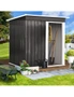 Livsip Garden Shed Outdoor Storage Sheds 1.62x0.86M Workshop Cabin Metal House, hi-res