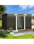Livsip Garden Shed Outdoor Storage Sheds 2.38x1.31M Workshop Cabin Metal Base, hi-res