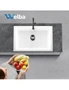 Welba Kitchen Sink 70x45cm Granite Stone Sink Laundry Basin Single Bowl White, hi-res