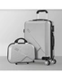 Mazam 2PCS Luggage Suitcase Trolley Set Travel TSA Lock Storage Hard Case Silver, hi-res