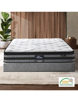 Bedra King Mattress Cool Gel Foam Bonnell Spring Luxury Pillow Top Bed 22cm