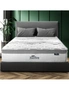 Queen Mattress Euro Top Bed Mattress Pocket Spring Medium Firm 34cm 7 Zone Bedra, hi-res