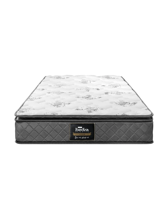 Bedra Single Mattress Breathable Luxury Bed Bonnell Spring Foam Medium 21cm, hi-res image number null