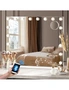 Oikiture Bluetooth Hollywood Makeup Mirrors with LED Light 80x58cm Vanity Mirror, hi-res