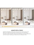 Oikiture LED Hollywood Mirrors Makeup Rotatable Mirror Magnifying Bluetooth, hi-res