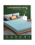 Bedra Memory Foam Mattress Topper Cool Gel Bed Bamboo Cover 7-Zone 8CM Queen, hi-res