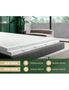 Bedra Memory Foam Mattress Topper Cool Gel Bed Bamboo Cover 7-Zone 8CM Queen, hi-res