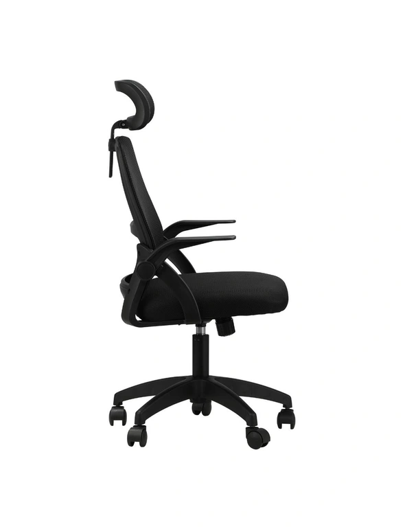Oikiture Mesh Office Chair Executive Fabric Gaming Seat Racing Tilt Computer, hi-res image number null
